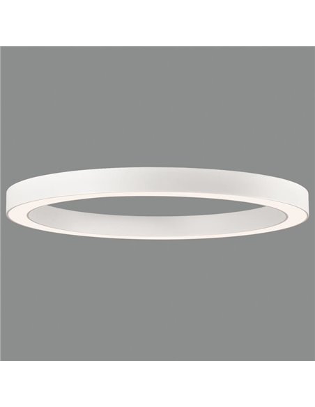 Plafonnier LED ALISO 75W 5800lm, interrupteur à glissière 2700K-3000K texturé blanc/noir avec/sans Casambi