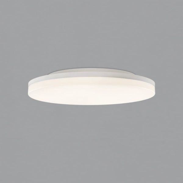 Plafonnier LED ANGUS 34W/55W 3290lm, interrupteur à glissière 2700K-3000K blanc texturé/opale