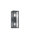 Aplique de pared GARONNE antracita 2 luces arriba y abajo