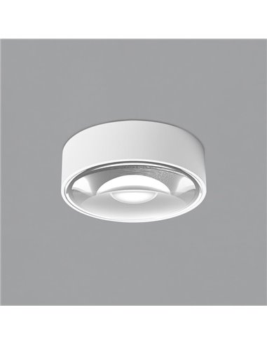 Plafón de exterior LED ANIA blanco Texturado, 6W 3000K 495lm, IP65