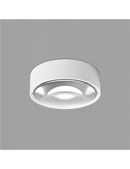 Plafón de exterior LED ANIA blanco Texturado, 6W 3000K 495lm, IP65
