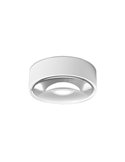 Plafón de exterior LED ANIA blanco Texturado, 6W 3000K 495lm, IP65