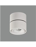 Plafon LED ajustável APEX Branco texturizado, COB LED 13W 3000K 891lm, CRI90 CL.II