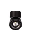 Plafon LED ajustável APEX Preto texturizado, COB LED 13W 3000K 891lm, CRI90 CL.II