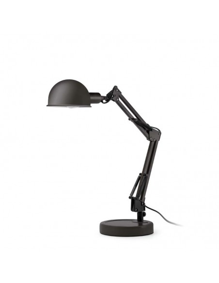 Flexo Glossy Black série BaoBab Study Lampe de bureau 51909 Faro | LeonLeds.com
