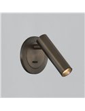 ATRIA LED-Wandeinbauleuchte, Bronze, 3 W, 3000 K, 285 lm, CRI 90 CLI, integrierte LED, mit Schalter, einstellbar