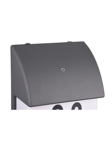 Aplique de pared MERSEY con sensor de oscuridad detalle sensor