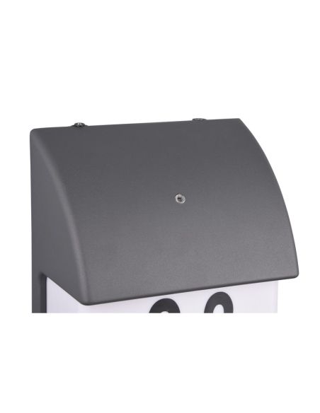 Aplique de pared MERSEY con sensor de oscuridad detalle sensor