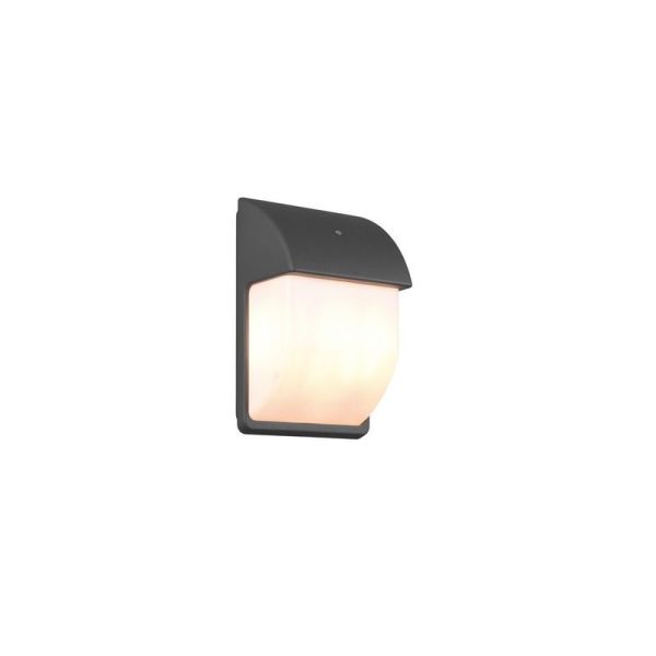 Aplique de pared MERSEY con sensor de oscuridad IP44 | LeonLeds