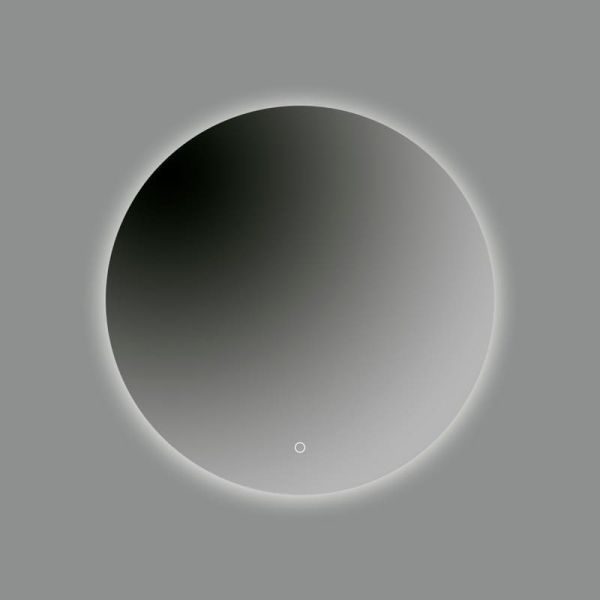 Espejo baño con luz LED BARI 80cm, 43W 3000K 3063lm, CRI90 CL.II IP44, LED integrado, Interruptor táctil