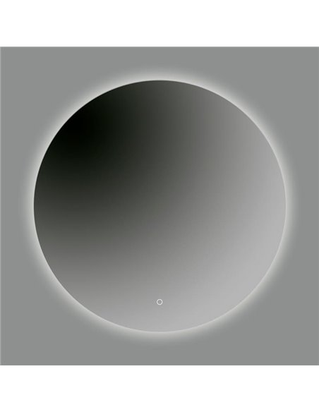 Espejo con luz LED BARI 100cm, 58W 3000K 3927lm, CRI90 CL.II IP44, LED integrado, Interruptor táctil