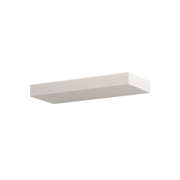 Applique d'intérieur LED Blanc Texturé BRICK, 38W 4340lm, CRI90 CL.I, LED intégrée, Interrupteur à Glissière 2700K-3000K, Diffus