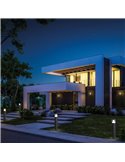 Aplique de exterior LED BRISK Antracita Texturado, 12W 3000K 945lm, CRI90 CL.I IP65, LED integrado