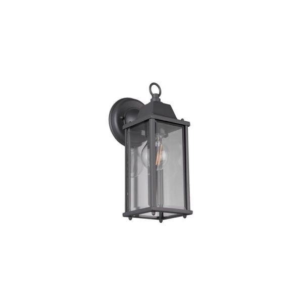 Applique OLONA en anthracite, effet sourd