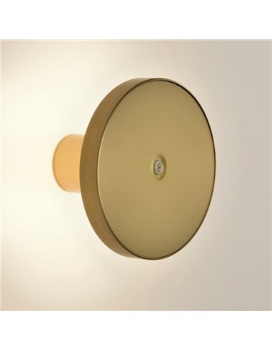 Aplique LED CHAMALEON Oro Técnico, 10.5W 3000K 675lm, CRI90 CL.I, LED integrado, Sin decoración