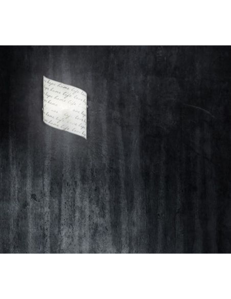 Aplique de pared SIGNA vidrio color blanco foto ambiente