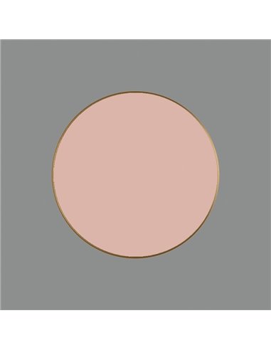 Applique de salon en métal CHAMALEON DECO Rose Pâle, Sans éclairage