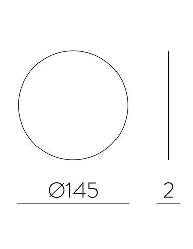 Aplique de pared salón CHAMALEON DECO metal Rosa Palo, Sin iluminación