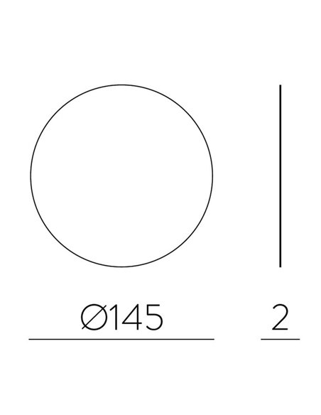 CHAMALEON DECO aplique de metal para sala de estar rosa pálido, sem iluminação