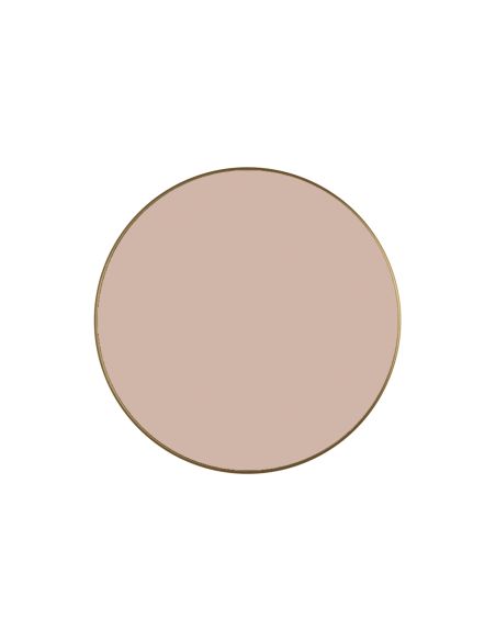 Aplique de pared salón CHAMALEON DECO metal Rosa Palo, Sin iluminación