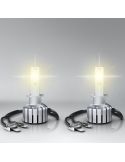 Ampoules LED H1 12V Blanc Chaud 2 700K Vintage HL + 300% de lumière en plus Pack de 2 unités 64150DWVNT-2MB Osram