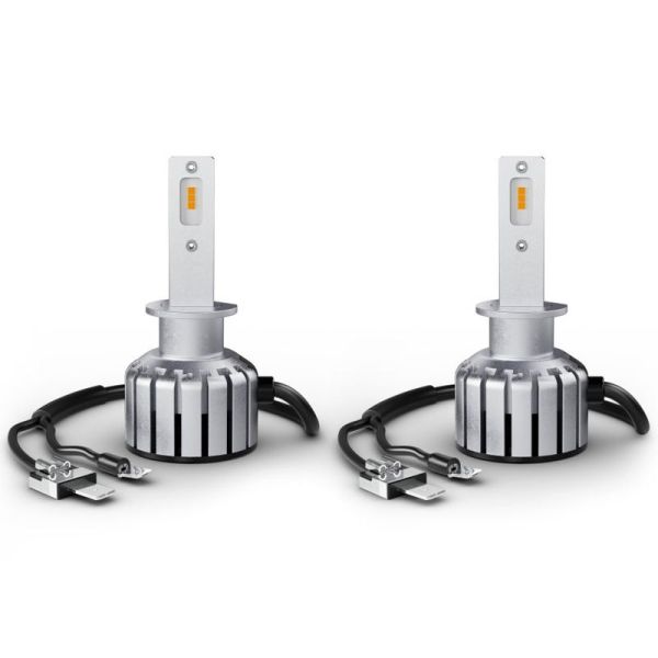 Bombillas LED H1 12V Blanco Calido 2.700K Vintage HL + 300% mas de luz Pack 2 unidades 64150DWVNT-2MB Osram