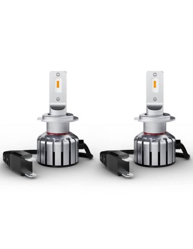 Bombillas LED H7 H18 12V Blanco Calido 2.700K Vintage HL + 300% mas de luz Pack 2 unidades 64210DWVNT-2MB Osram