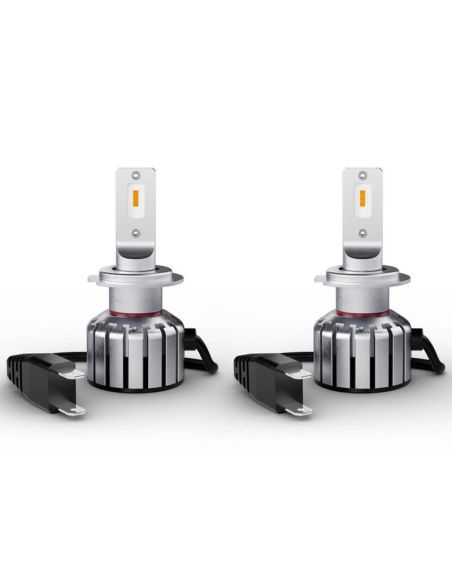 Bombillas LED H7 H18 12V Blanco Calido 2.700K Vintage HL + 300% mas de luz Pack 2 unidades 64210DWVNT-2MB Osram