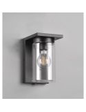 Aplique de pared exterior ARDILA sensor movimiento apagado en una pared