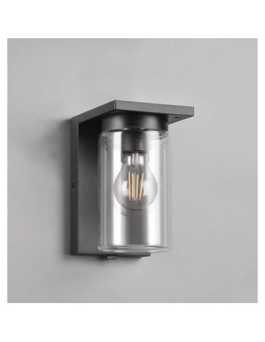 Aplique de pared exterior ARDILA sensor movimiento apagado en una pared