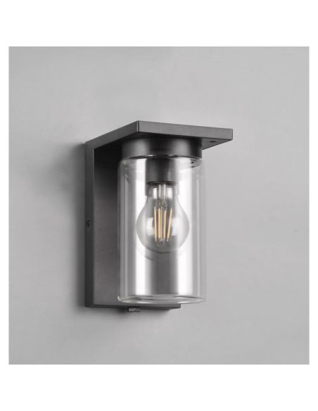 Aplique de pared exterior ARDILA sensor movimiento apagado en una pared