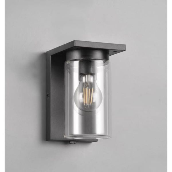 Aplique de pared exterior ARDILA sensor movimiento apagado en una pared