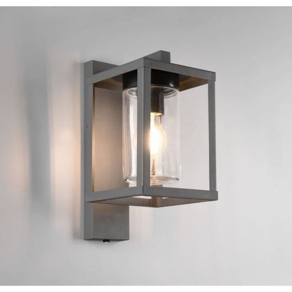 LUNGA applique murale extérieure capteur lumière d'obscurité allumée