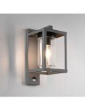 Aplique de pared exterior LUNGA sensor de movimiento excl.1xE27 IP44 212069142
