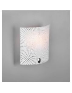 Aplique de pared ELISA vidrio texturizado| LeonLeds 2