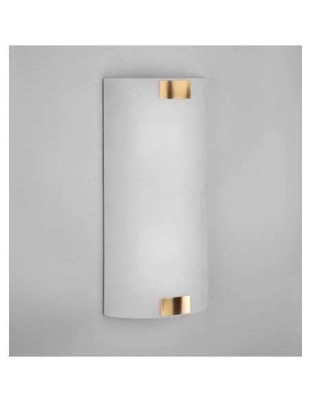 PURA arandela metal-vidro bronze detalhe off light