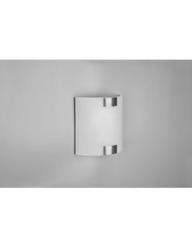 Aplique de pared PURA pequeño detalle níquel mate detalle apagado