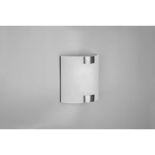 Applique murale PURA petite détail nickel mat détail sourd