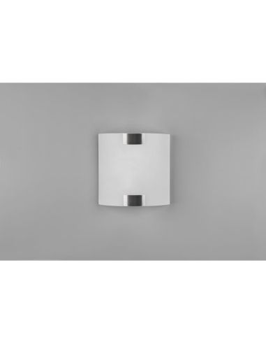Aplique de pared PURA pequeño detalle níquel mate apagado