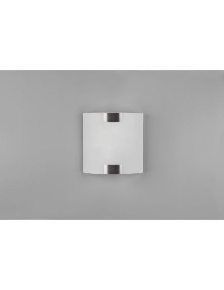 Aplique de pared PURA pequeño detalle níquel mate apagado