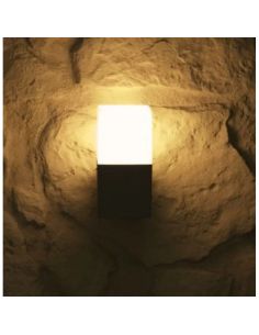 Aplique de pared exterior HUDSON incl.1x3,5W E14 320Lm 3000K IP44 | LeonLeds 2