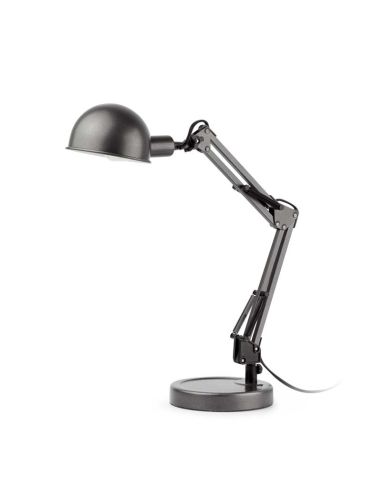 Flexo para escritorio, lamparas para estudiar, flexo para estudiar para estudio escritorio Gris serie BaoBab Estudio Lámpara mes