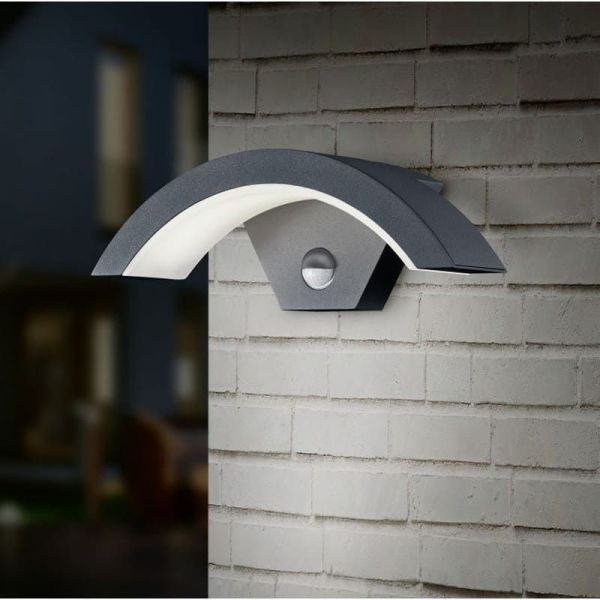 Aplique de pared LED OHIO en una pared