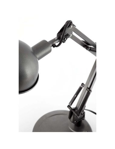 Flexo para escritorio, lamparas para estudiar, flexo para estudiar para estudio escritorio Gris serie BaoBab Estudio Lámpara mes