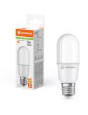 Bombilla LED E27 Alargada Stick Mate 9W Reemplazo 75W Performance Class Stick 75 FR no-dim LedVance | LeonLeds