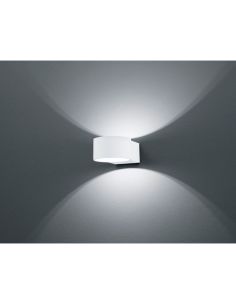 Applique LED haut et bas LACAPO blanc/noir | LéonLeds 2