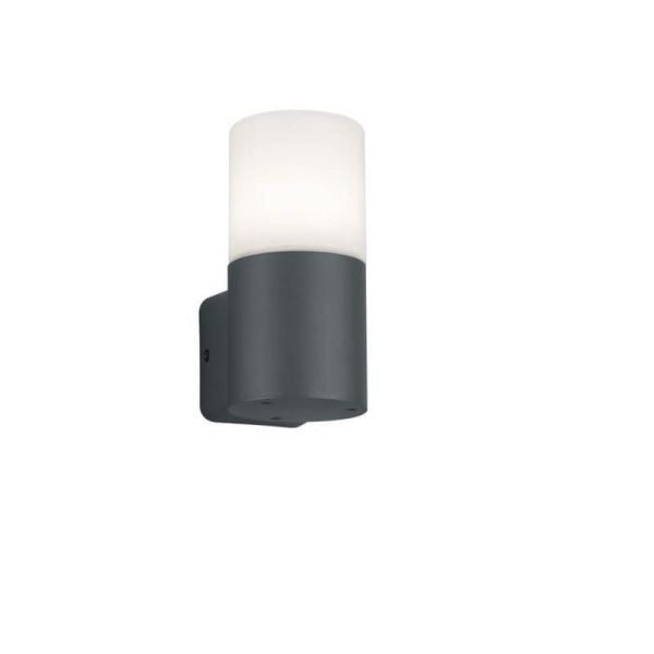 Aplique pared exterior HOOSIC antracita 1 luz excl.E27| LeonLeds