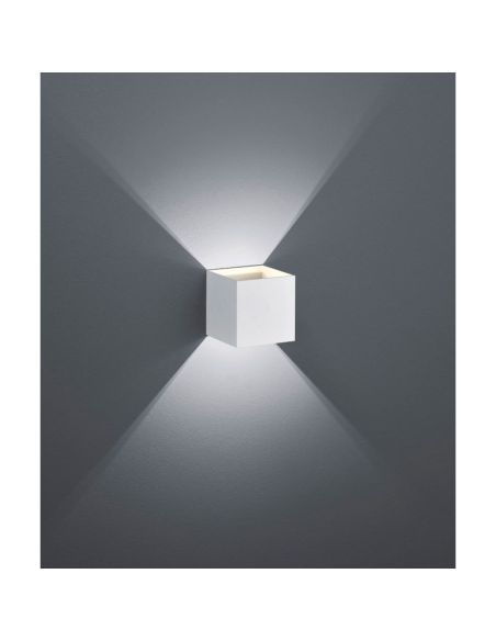 223310131 Aplique de pared interior LED cuadrado LOUIS 2 luces arriba y abajo