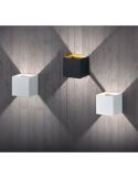 223310105 Aplique de pared interior LED cuadrado LOUIS 2 luces arriba y abajo