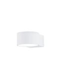 Aplique de pared LED luz arriba y abajo LACAPO blanco/negro | LeonLeds